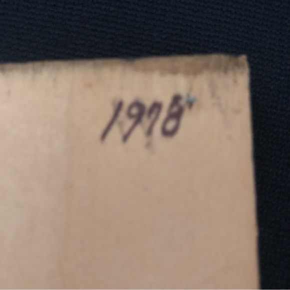 Vintage Hand Painted Artist Signed Wood Apple Wall Art - “Have an Apple a Day” - Picture 10 of 12